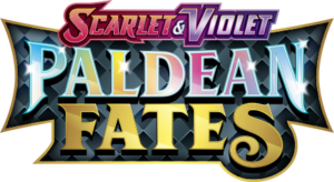 Paldean Fates Pokemon set logo