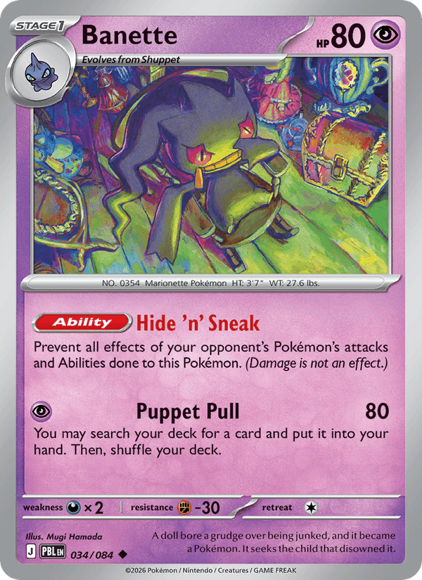 Banette - 034 uit Pitch Black