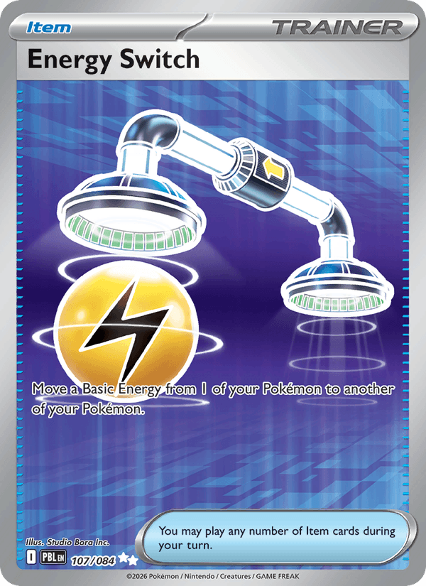 Energy Switch - 107 uit Pitch Black