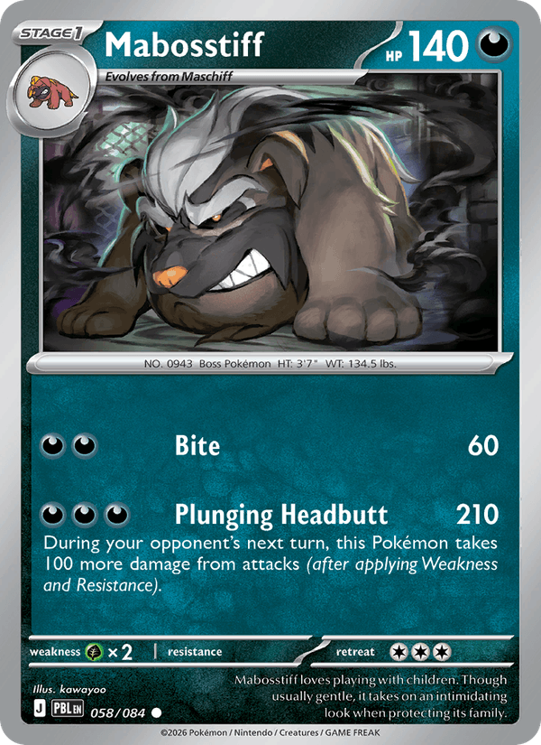 Mabosstiff - 058 uit Pitch Black