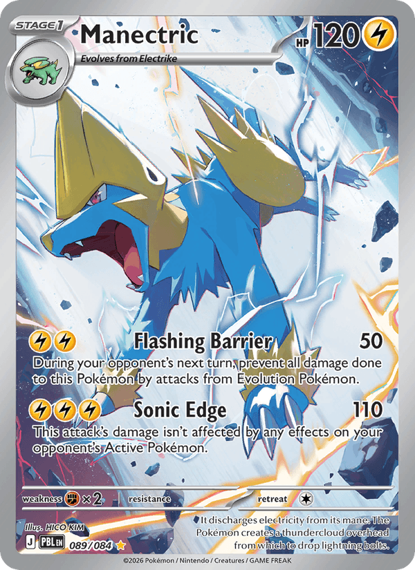 Manectric - 089 uit Pitch Black