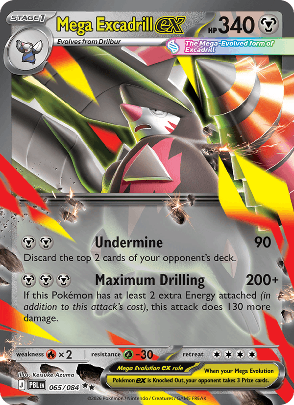 Mega Excadrill ex - 065 uit Pitch Black