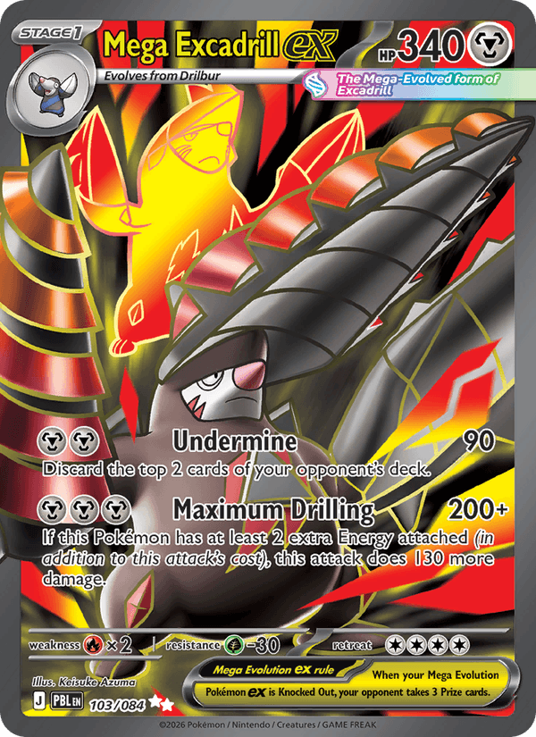 Mega Excadrill ex - 103 uit Pitch Black