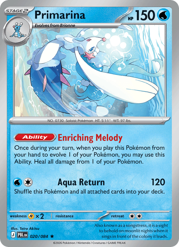 Primarina - 020 uit Pitch Black