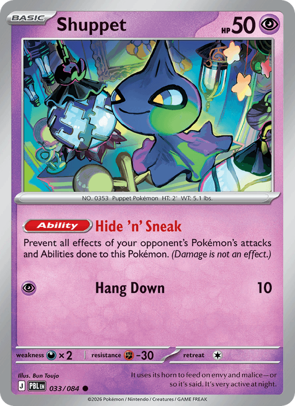 Shuppet - 033 uit Pitch Black