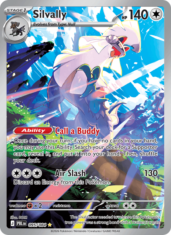 Silvally - 095 uit Pitch Black