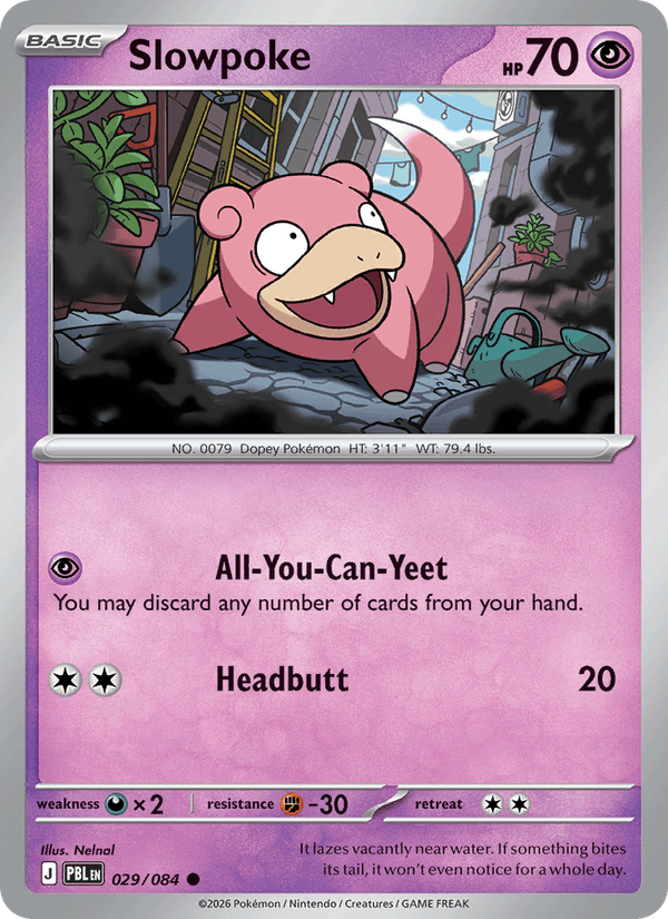 Slowpoke - 029 uit Pitch Black