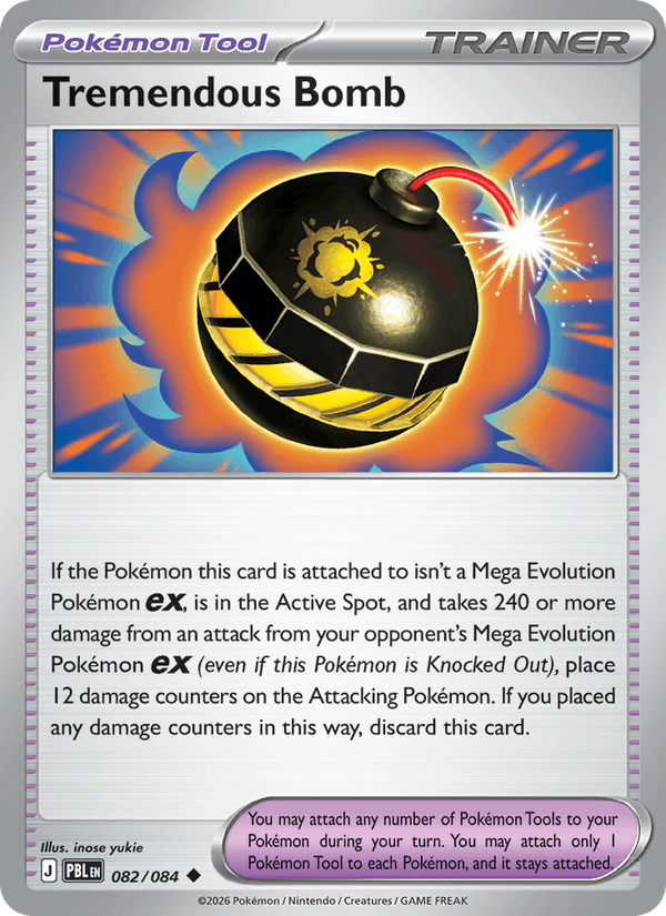 Tremendous Bomb - 082 uit Pitch Black